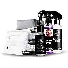 Adam's Polishes UV Graphene Ceramic Coating Kit, Verified 10H Ceramic Coating, 7+ Years of Protection & UV Glow Technology, Apply After Car Wash Clay Bar Car Buffer Polisher, Boat RV MotorcycleAdam's Polishes UV Graphene Ceramic Coating Kit, Verified…