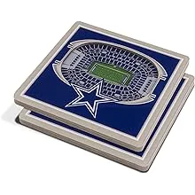 3D NFL Stadium Coaster Set - Dallas Cowboys