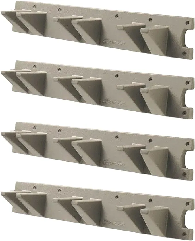 V724 2 Foot Wall Mount Keeps up to 6 Tools Holds up to 60 Pounds Easy Assembly L