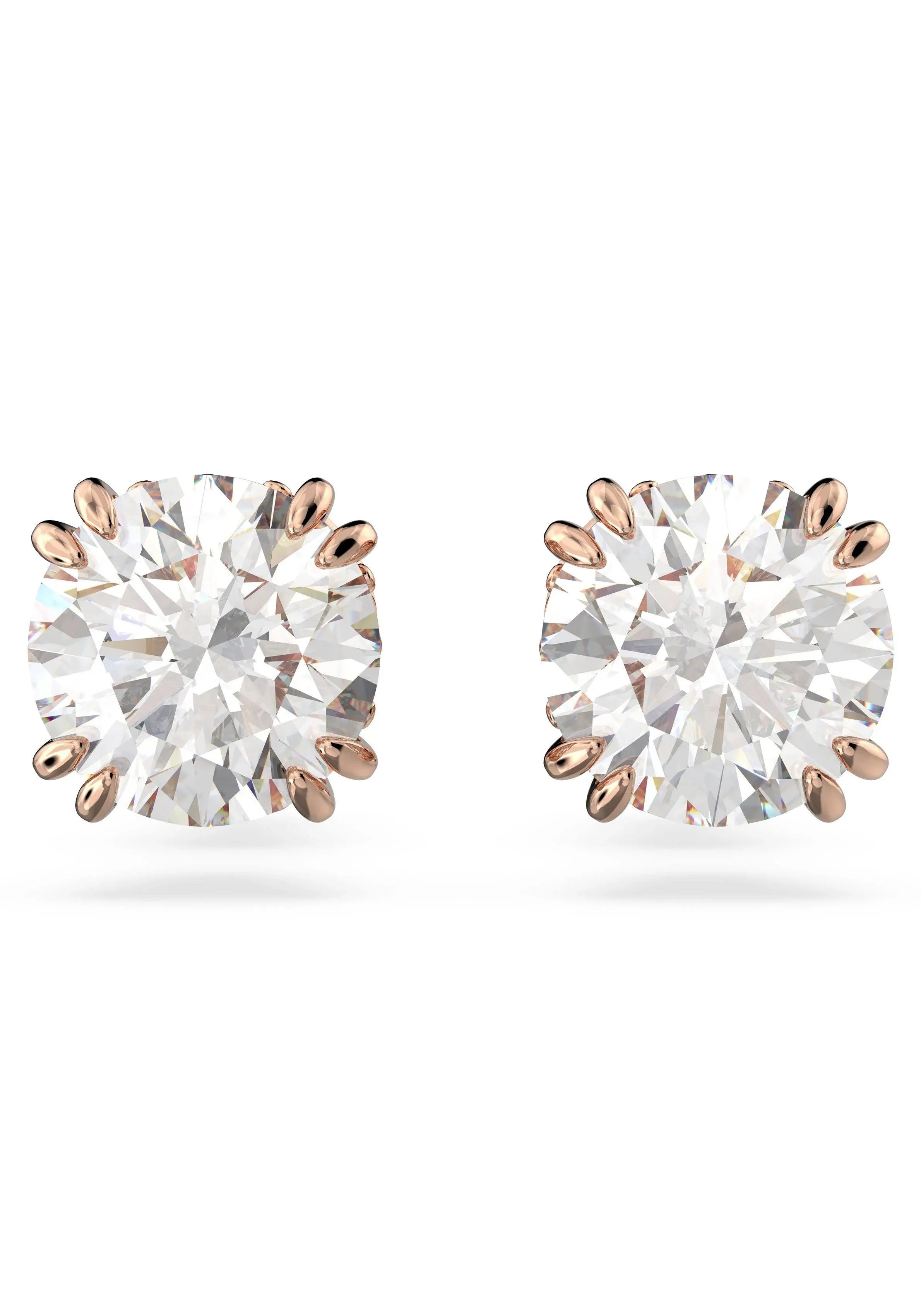 Swarovski Constella Rose Gold Stud Earrings