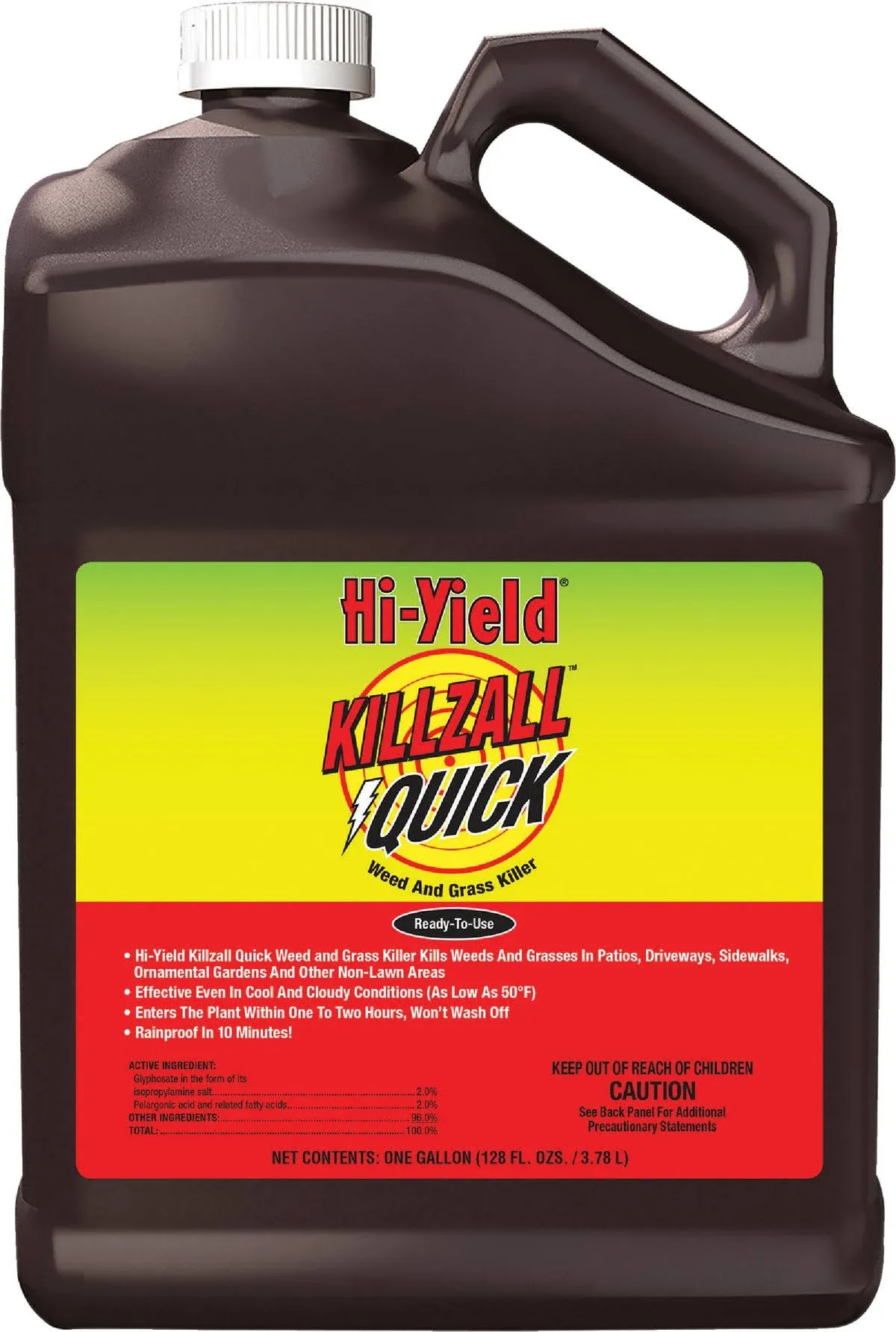 Hi-Yield 32169 Killzall Quick Weed and Grass Killer, 1 Gallon