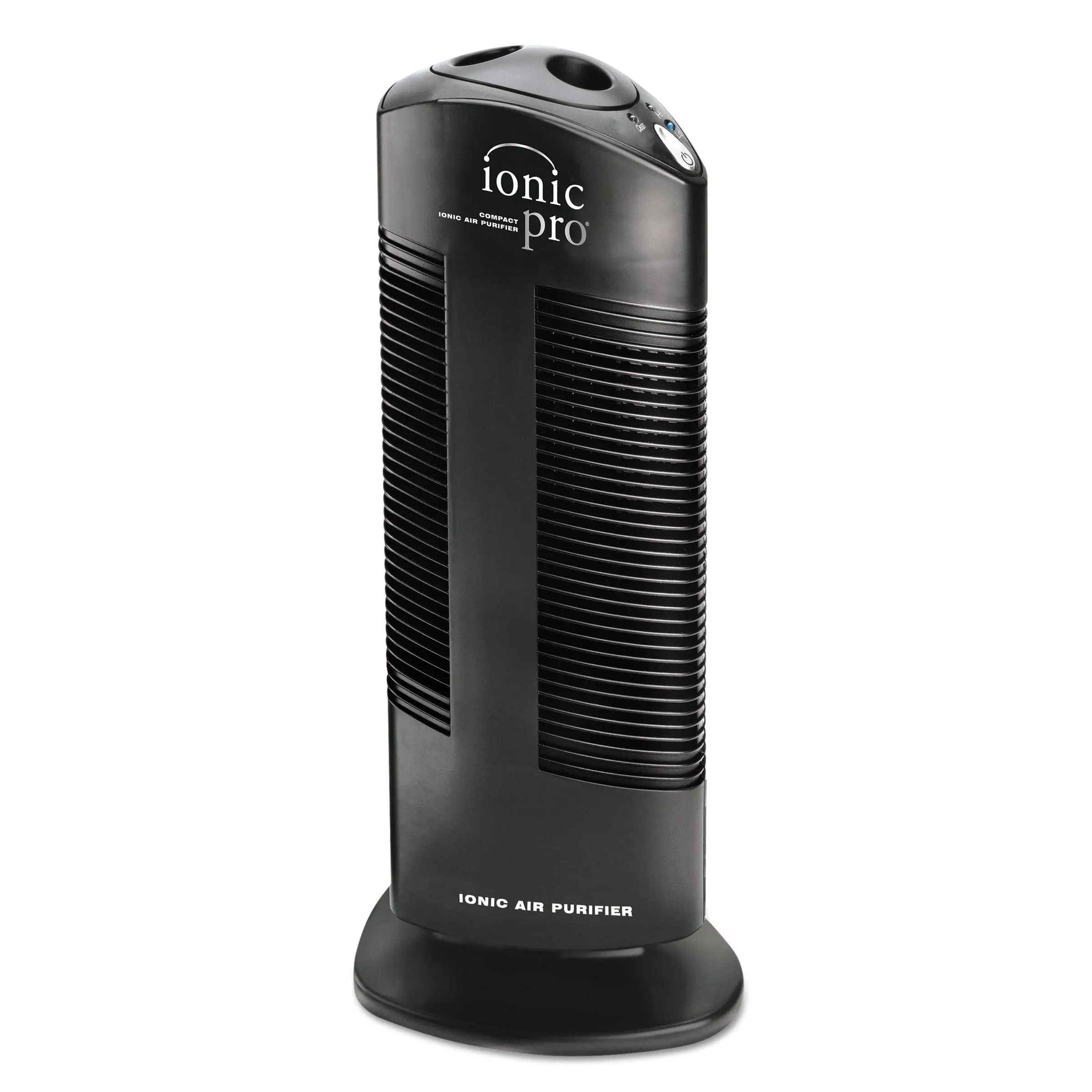 Ionic Pro Compact Air Purifier, 250 Sq ft Room Capacity, Black