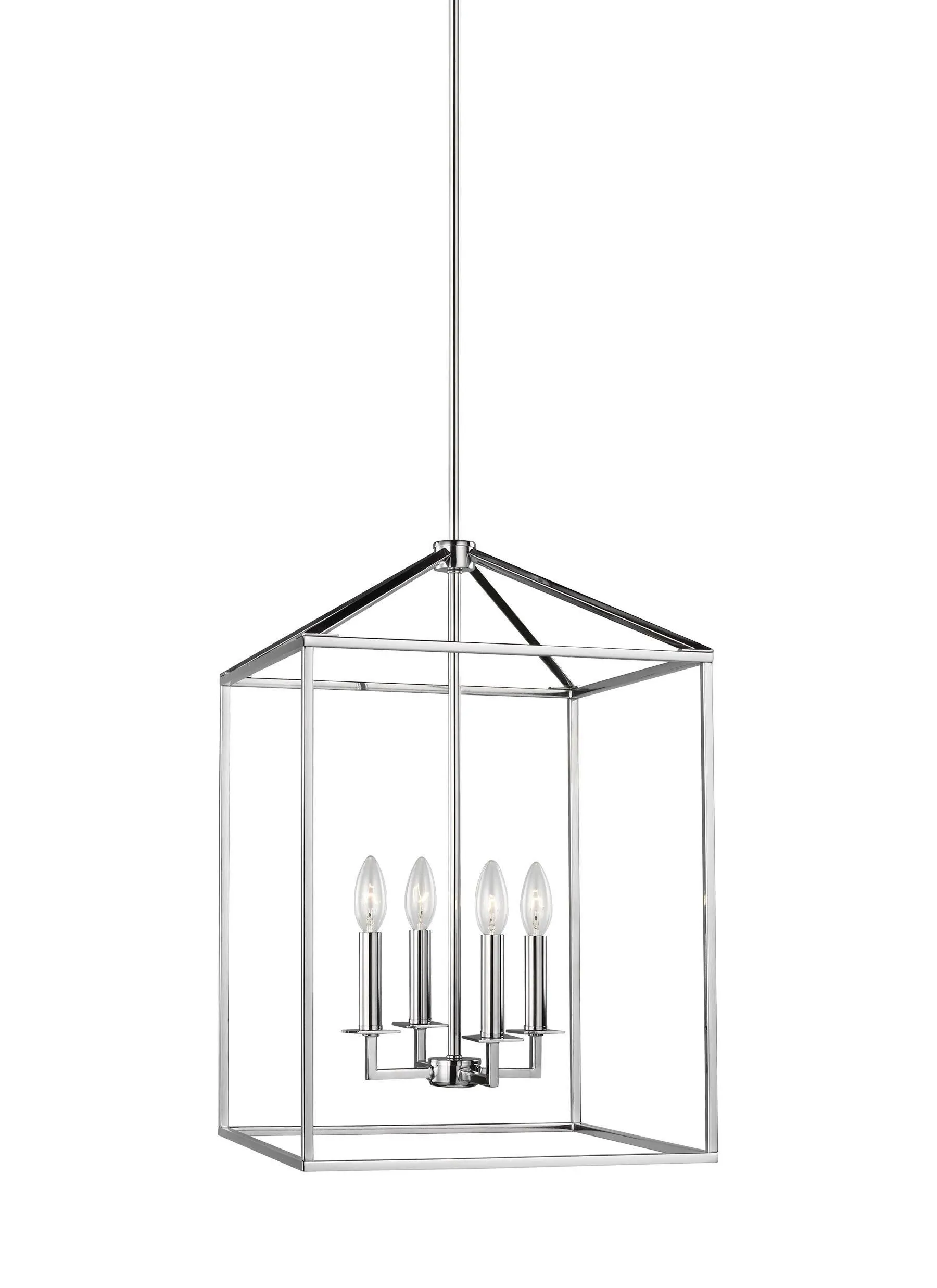 Generation Lighting Perryton Four Light Hall / Foyer - Midnight Black - 5115004-112