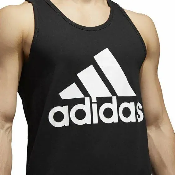 NWT Adidas Men&#039;s BOS Badge of Sport Classic Tank Top Black/White CF8272