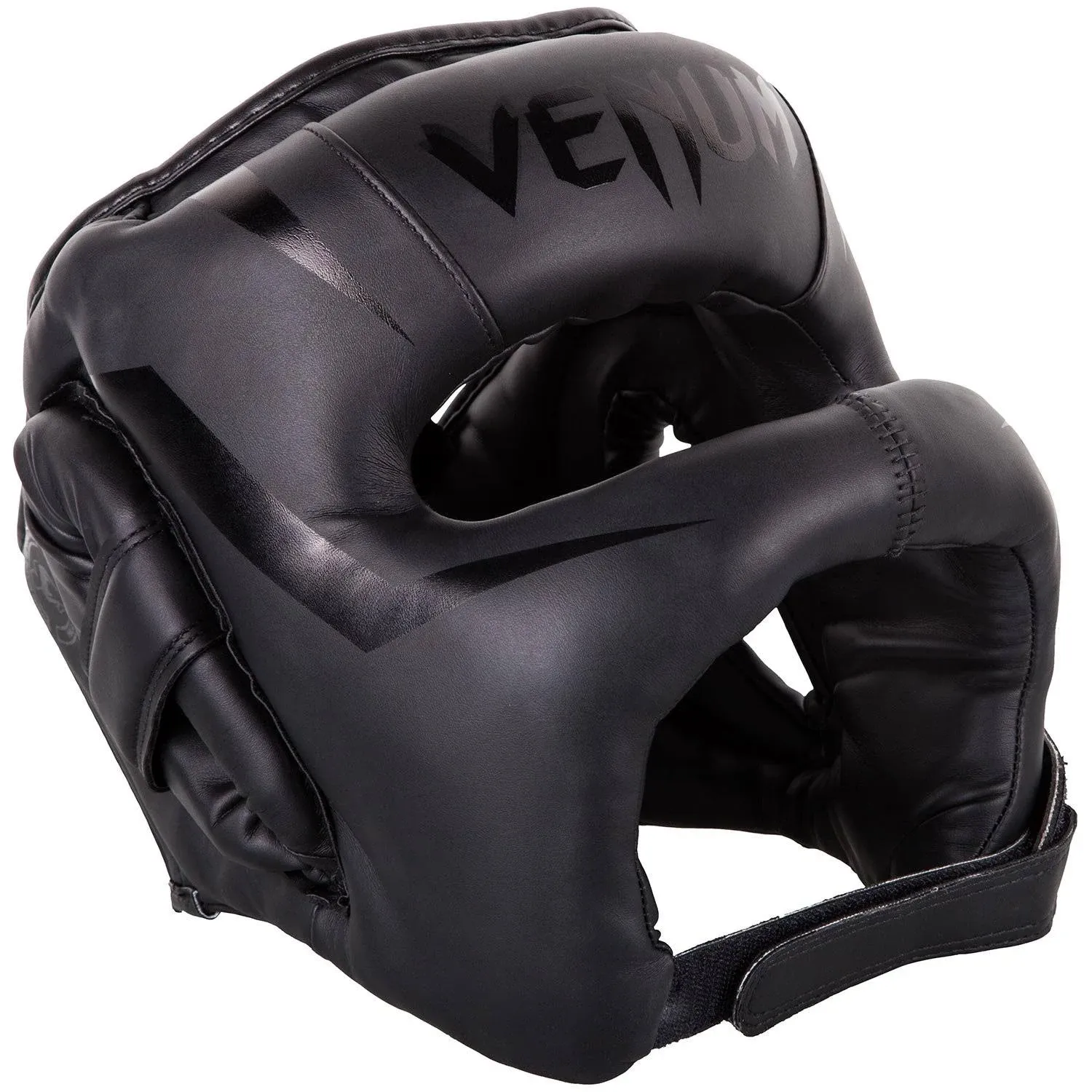 Venum Elite Iron Headgear - Black/Black