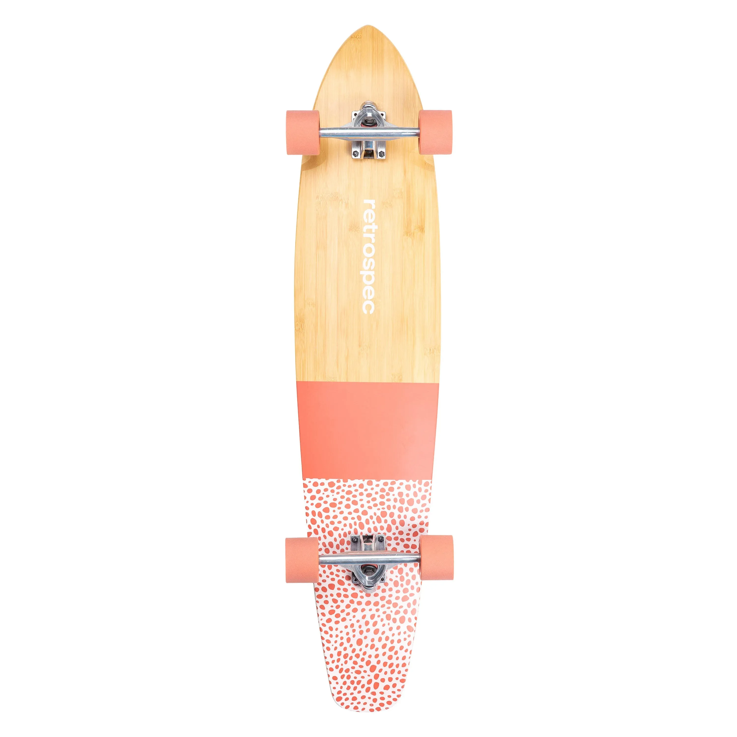 Retrospec Zed Coral Reef 44" Kicktail Longboard