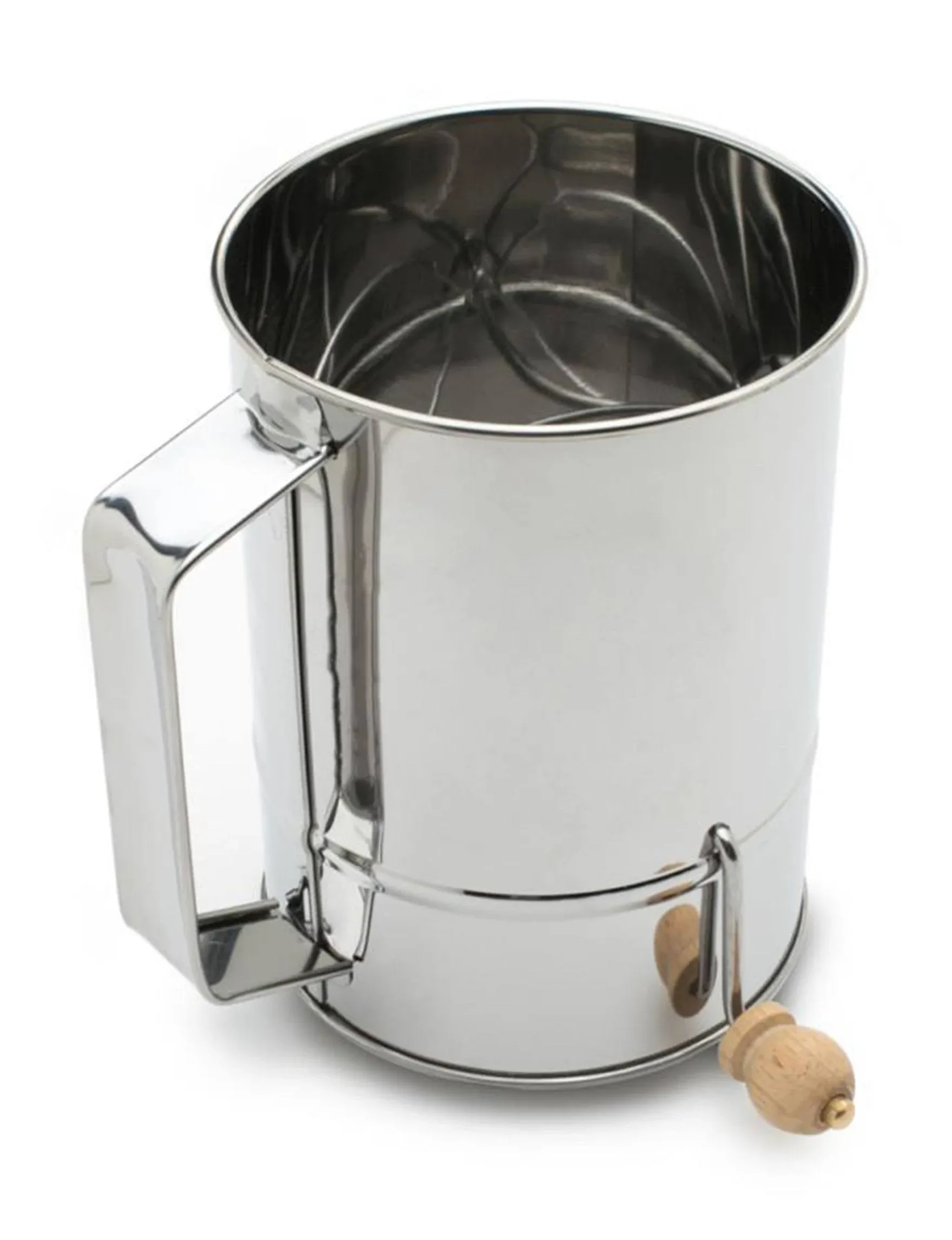 Fox Run 4-Cup Stainless Steel Flour Sifter