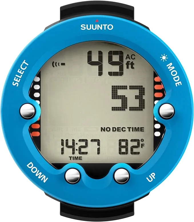 Suunto Zoop Novo Dive Computer - Blue