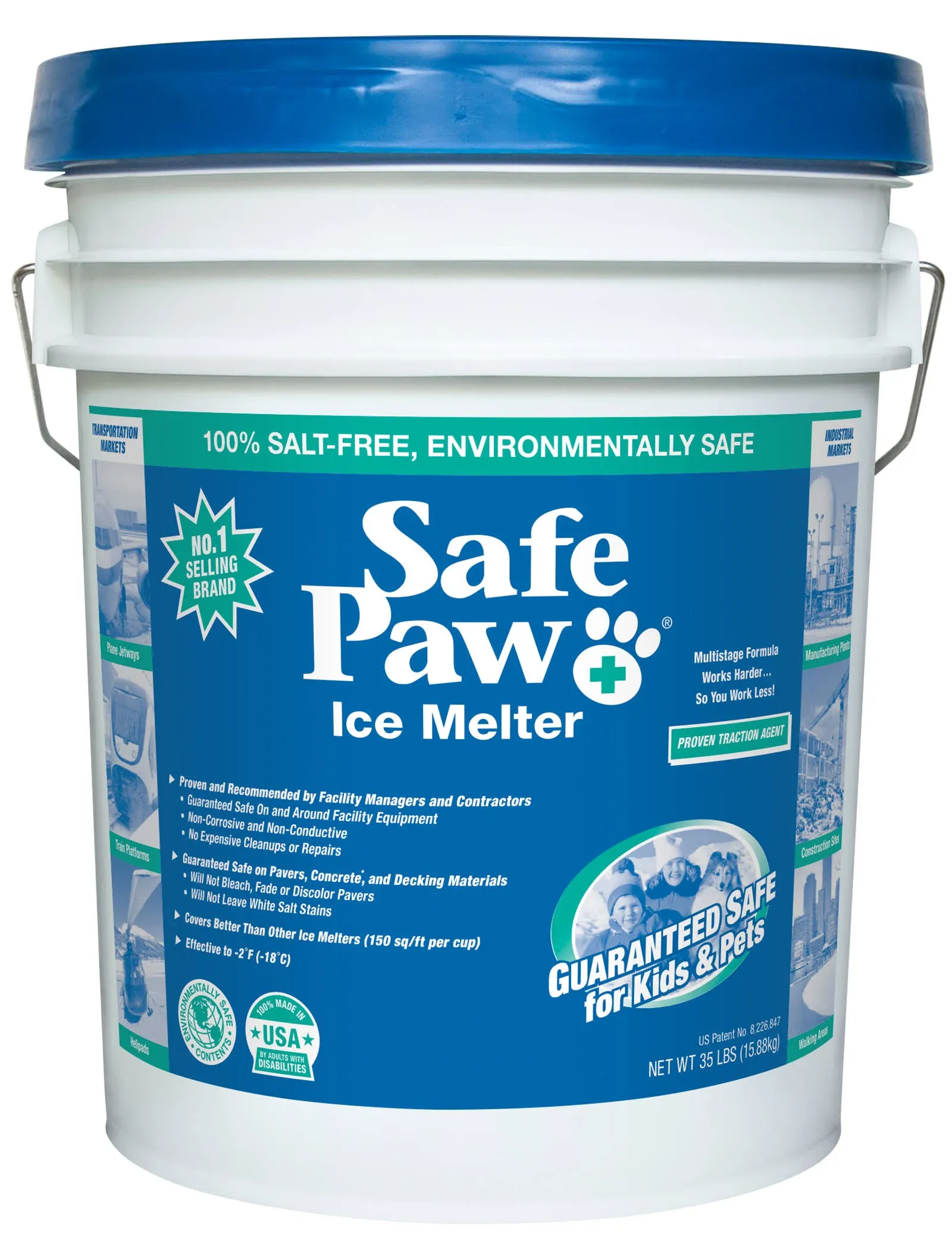 Gaia Safe Paws Ice Melter - 35 lbs bucket