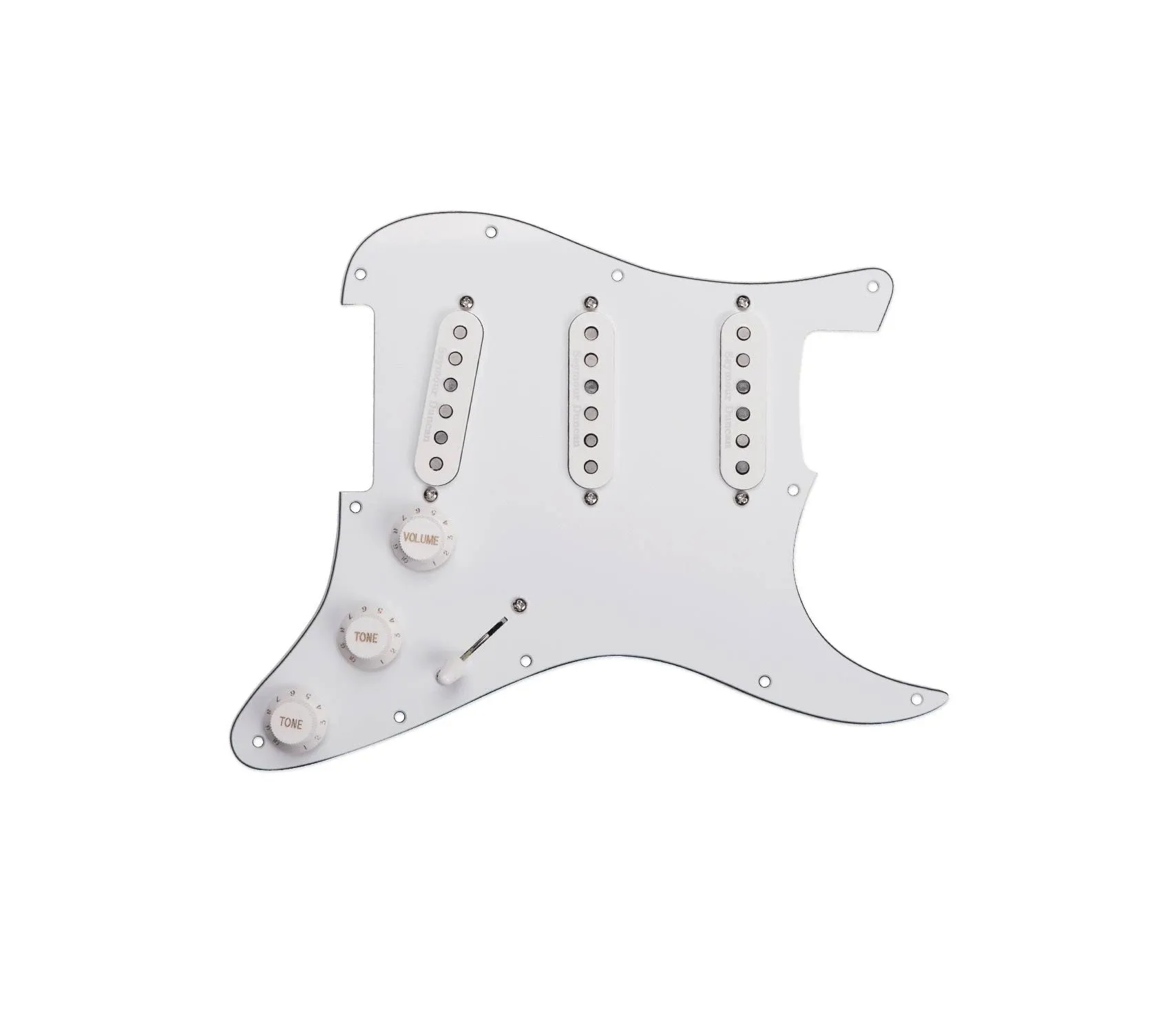 Seymour Duncan Classic Fully Loaded Liberator Pickguard for Strat