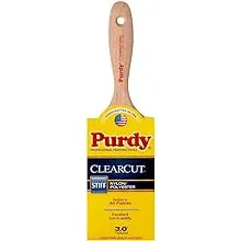 Purdy 144380130 Clearcut Series Sprig Flat Trim Paint Brush, 3 inch