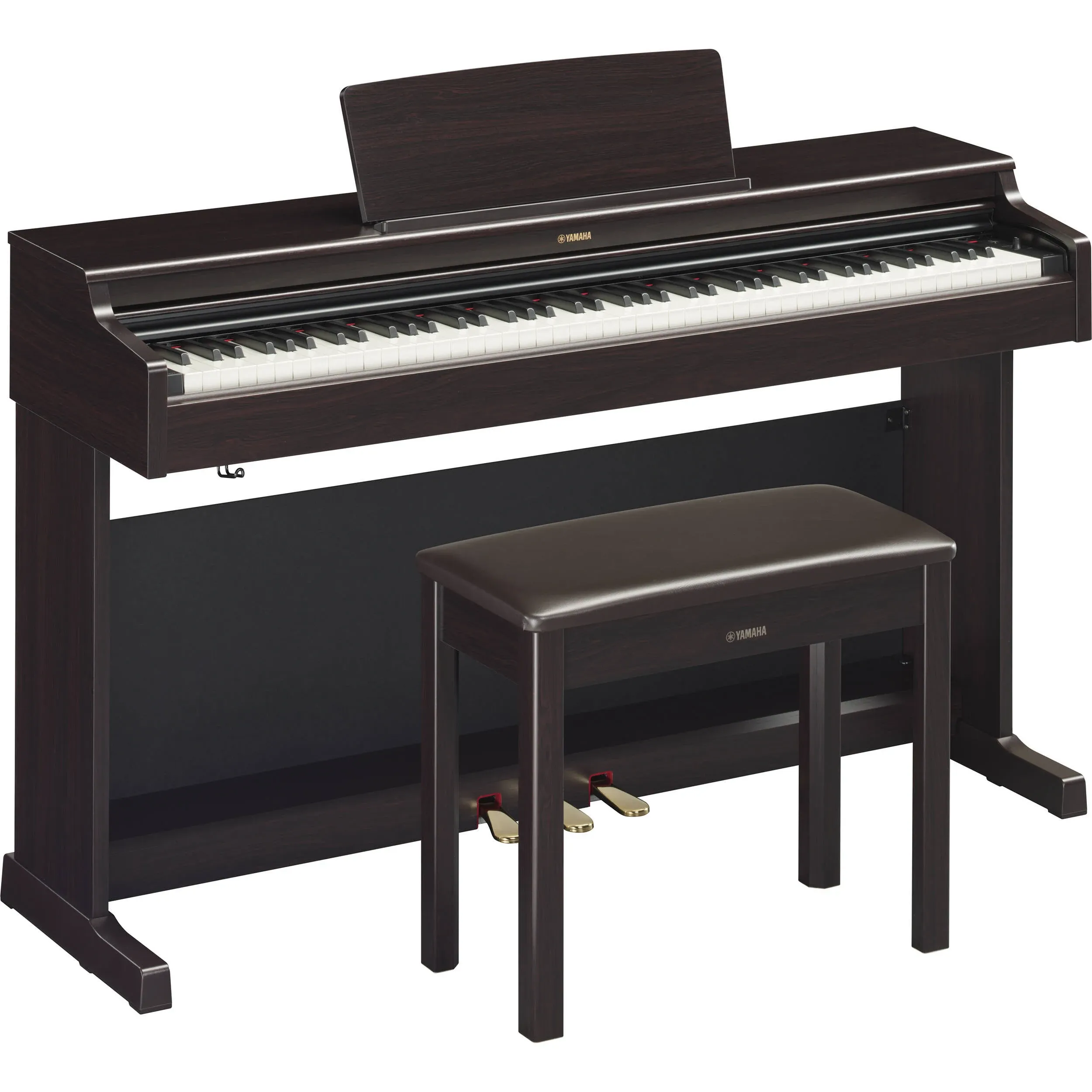 Yamaha YDP165R Digital Piano in Dark Rosewood | American Musical Supply