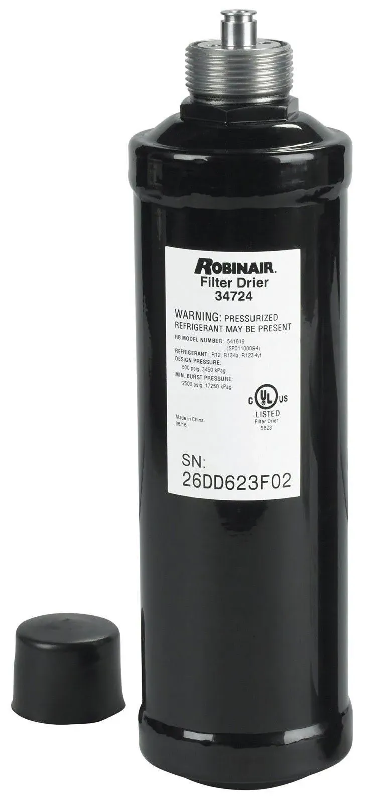 Robinair (34724) Recycling Filter Drier - Spin on Filter