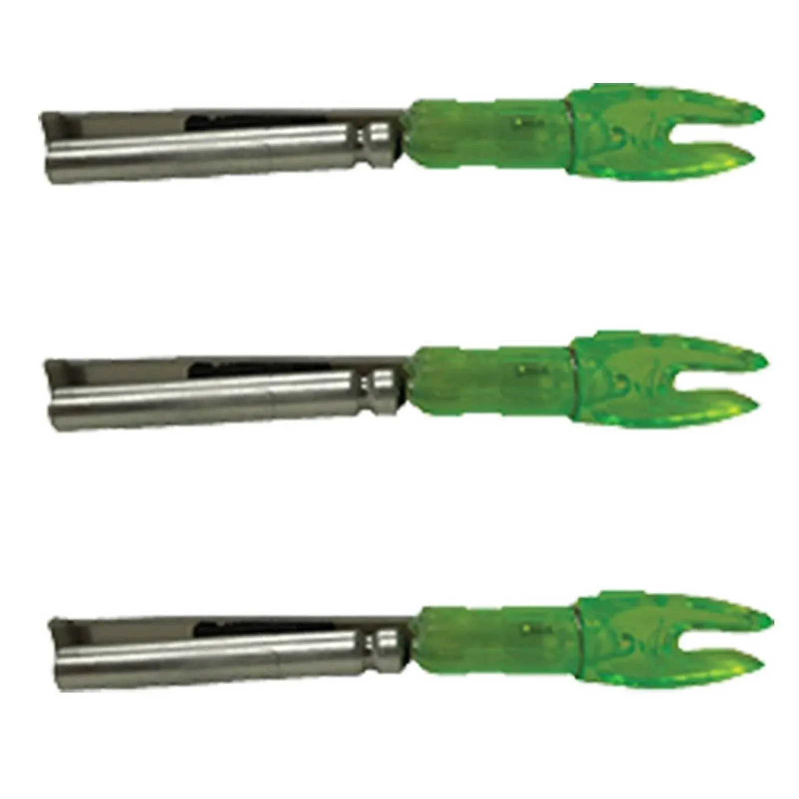 Lumenok H Green Nock - 3 Pack