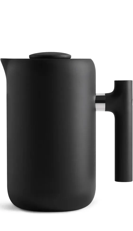 Fellow Clara French Press - Matte Black/Walnut