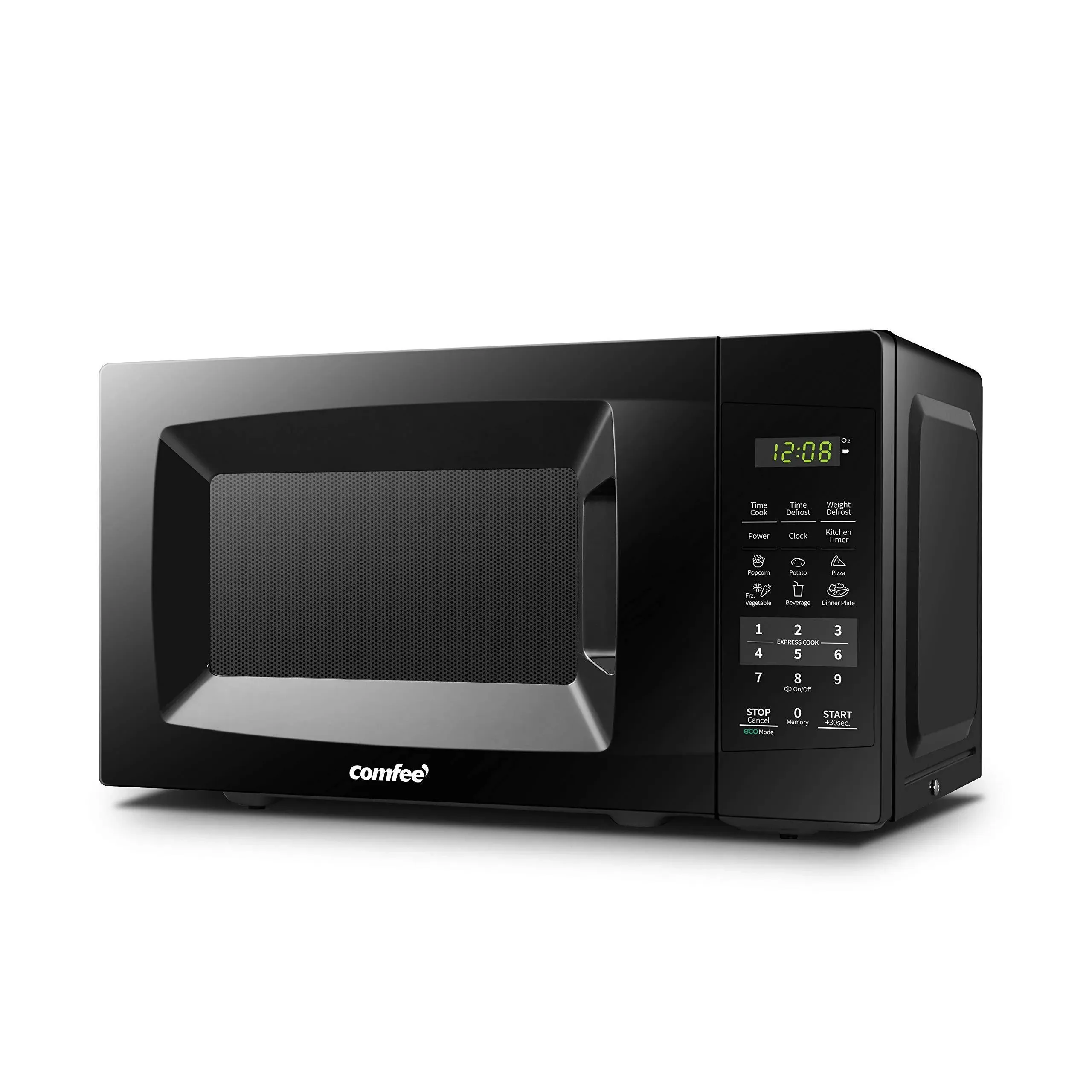 COMFEE' EM720CPL-PMB Countertop Microwave Oven 0.7Cu.ft Black