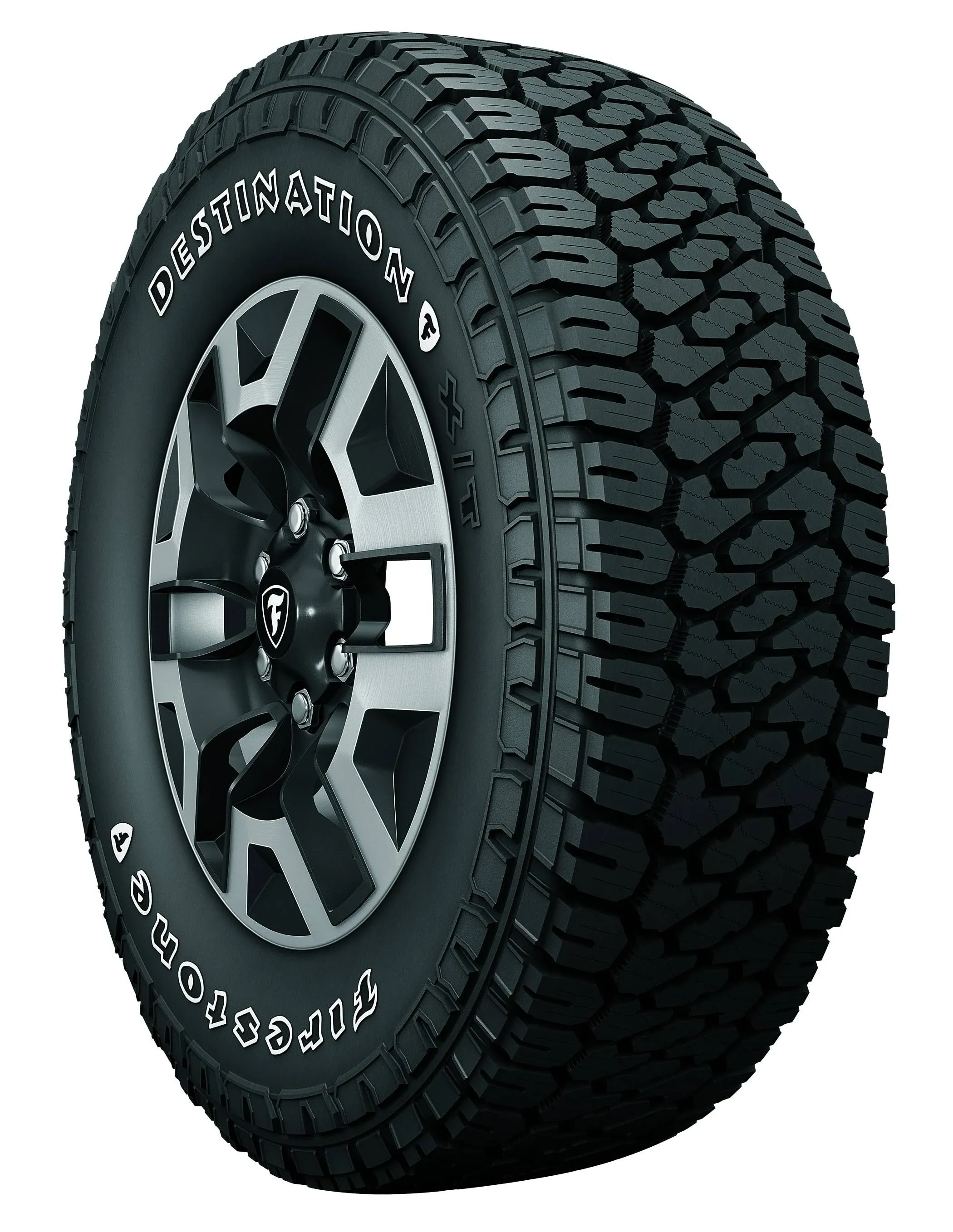 1 X Firestone DESTINATION XT 275/70R17 121/118R E OWL Tires