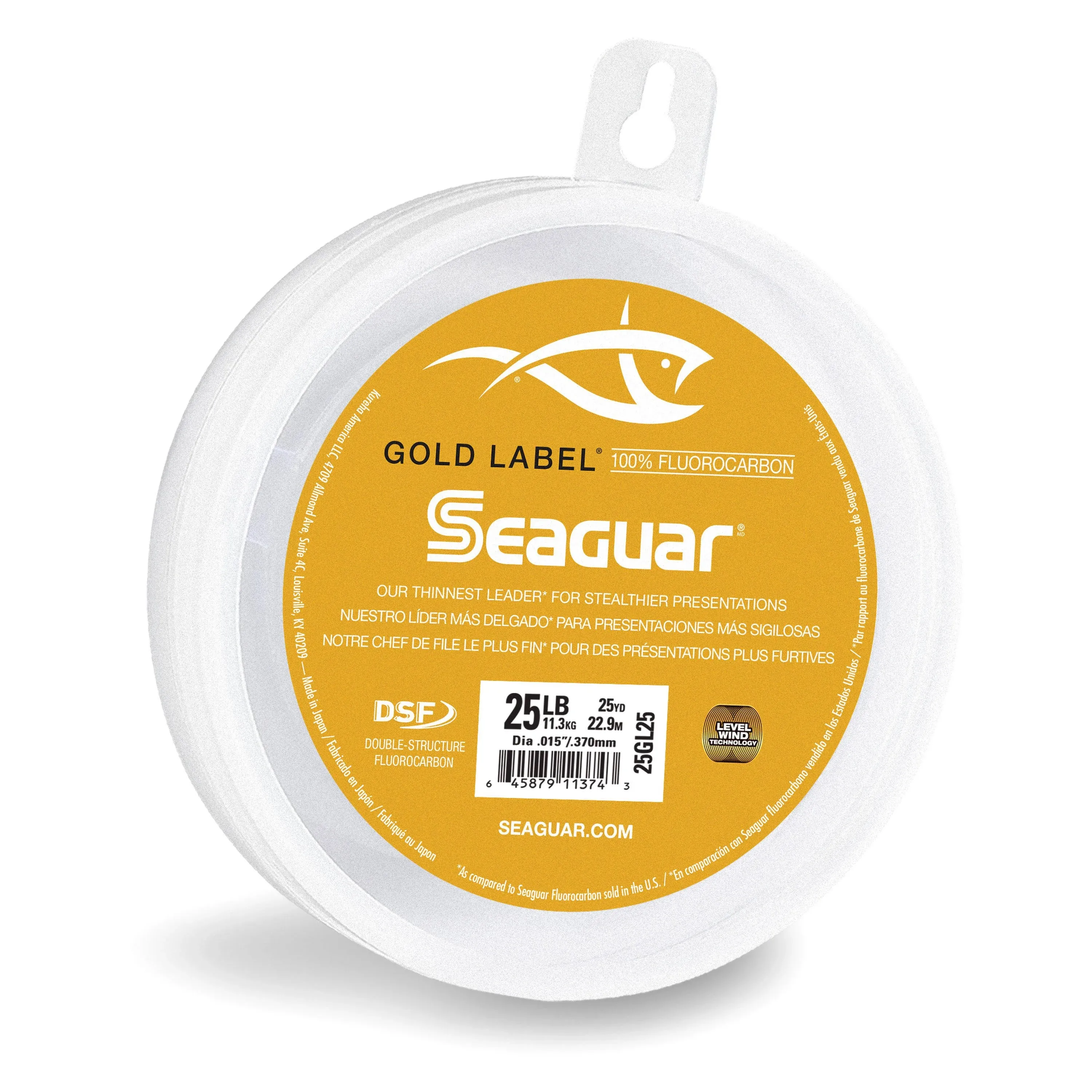 Seaguar Gold Label Fluorocarbon Leader - 25 lb.