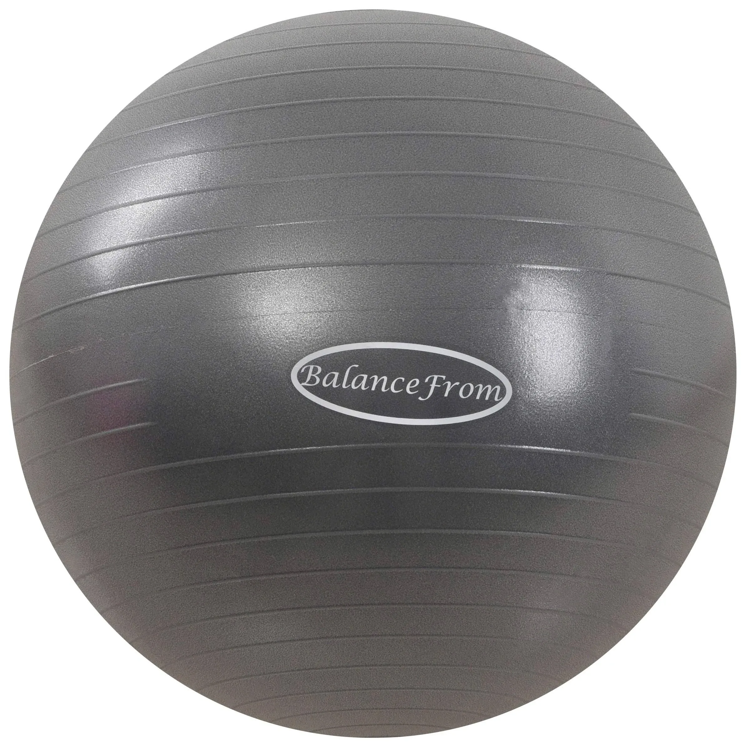 Anti-Burst and Slip Resistant Exercise Ball Yoga Ball Fitness Ball Birthing Ball with Quick Pump, 2,000-Pound Capacity, Multiple Colors and Sizes