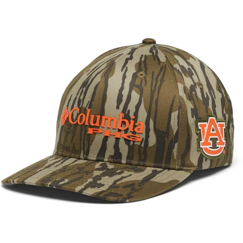 Columbia Sportswear Men’s Auburn University Collegiate PHG Camo Ball Cap Brown, Large/X-Large - NCAA Men's Caps at Academy Sports