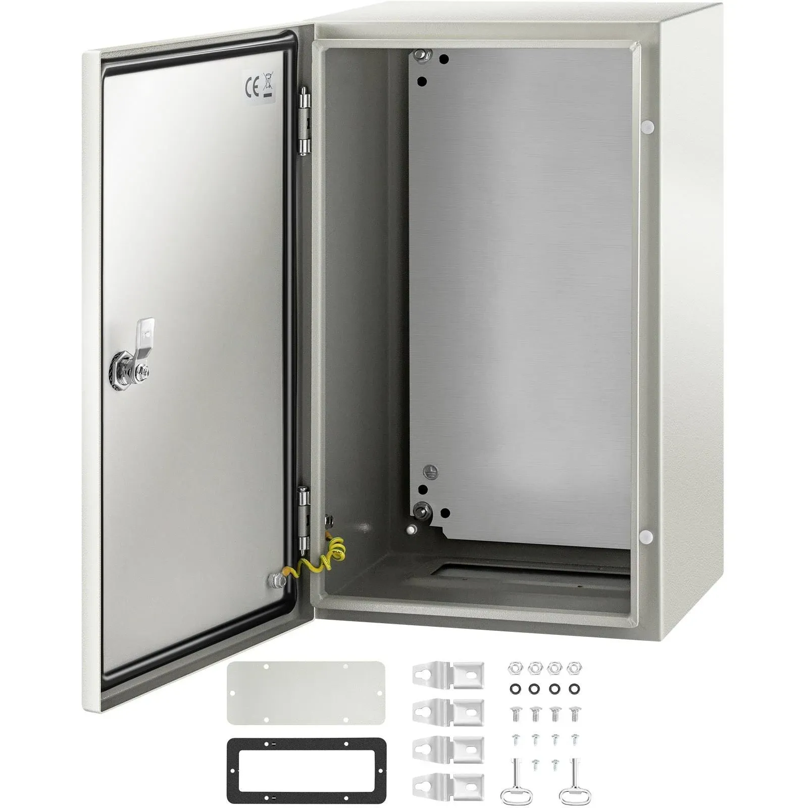 VEVOR NEMA Steel Enclosure, 20 x 12 x 10'' NEMA 4X Steel Electrical Box, IP66 W