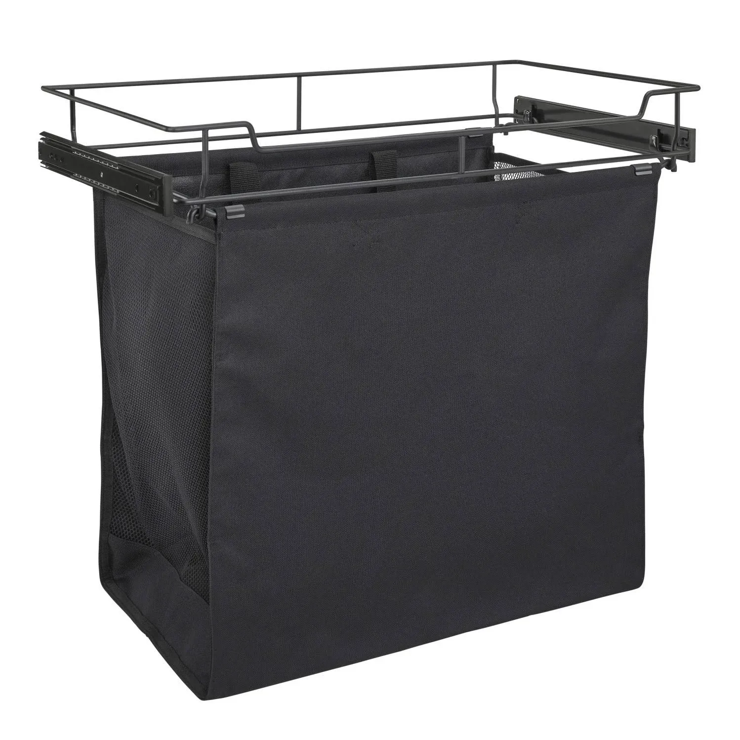 Rev-A-Shelf CSOHSL-24-1 SCOHSL Series 24 inch Pull Out Laundry Hamper - Black