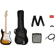 Paquete Stratocaster Squier  Sonic Series - Sunburst de 2 colores