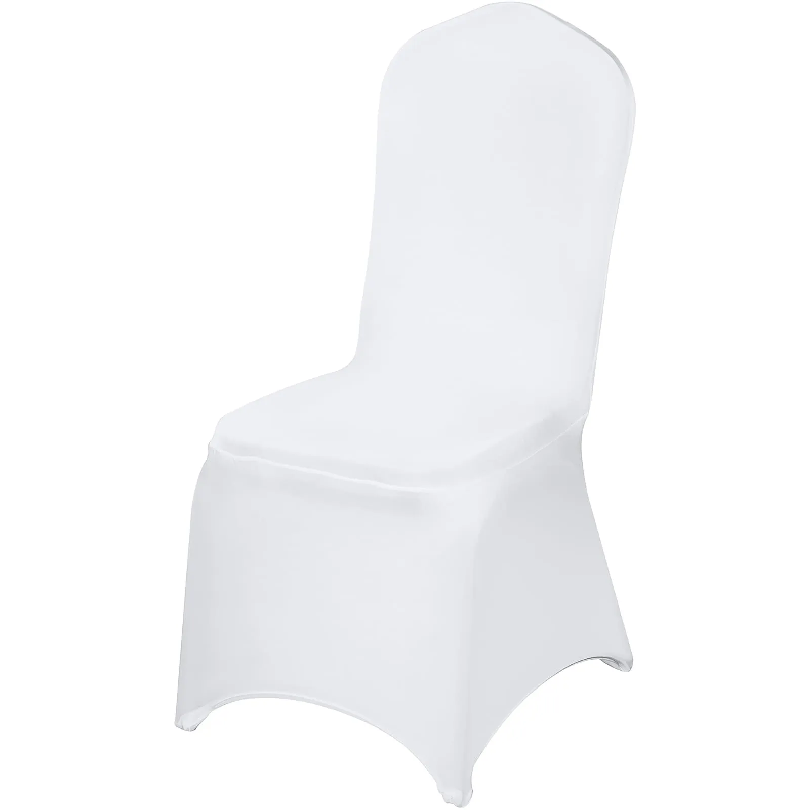 VEVOR Spandex Stretch Chair Covers White Wedding Party Banquet