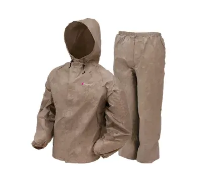 Frogg Toggs Women's Ultra-Lite Rain Suit, Medium, Khaki