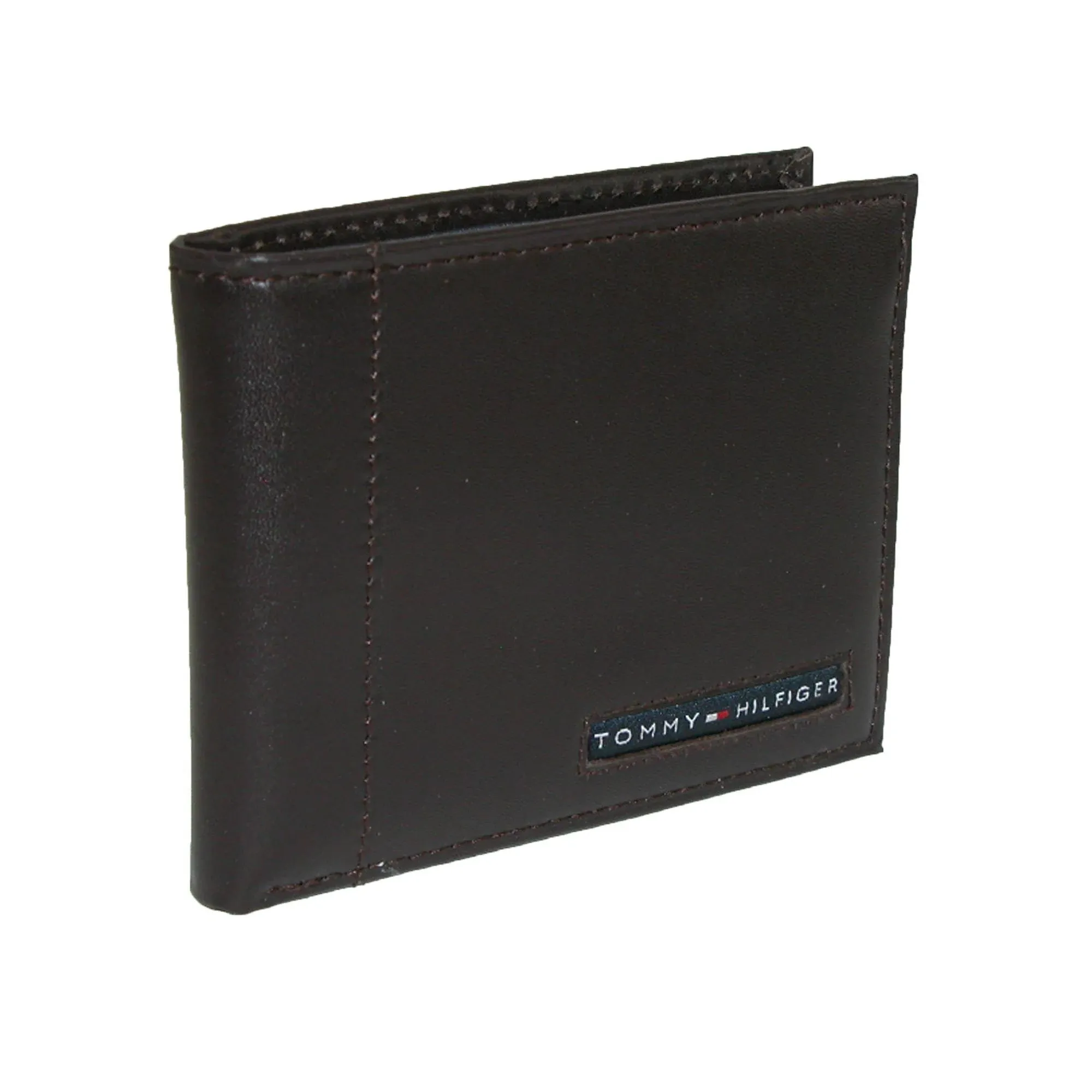 Tommy Hilfiger Men's Leather Cambridge Passcase Wallet