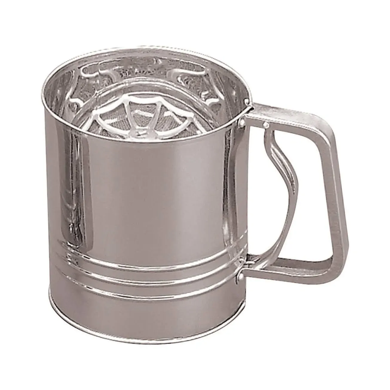 Fox Run Flour Sifter, Stainless Steel, 4-Cup