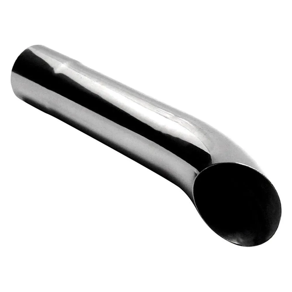 Jones Exhaust JTD134 Chrome Exhaust Tip Turn Down Style 2&#034;