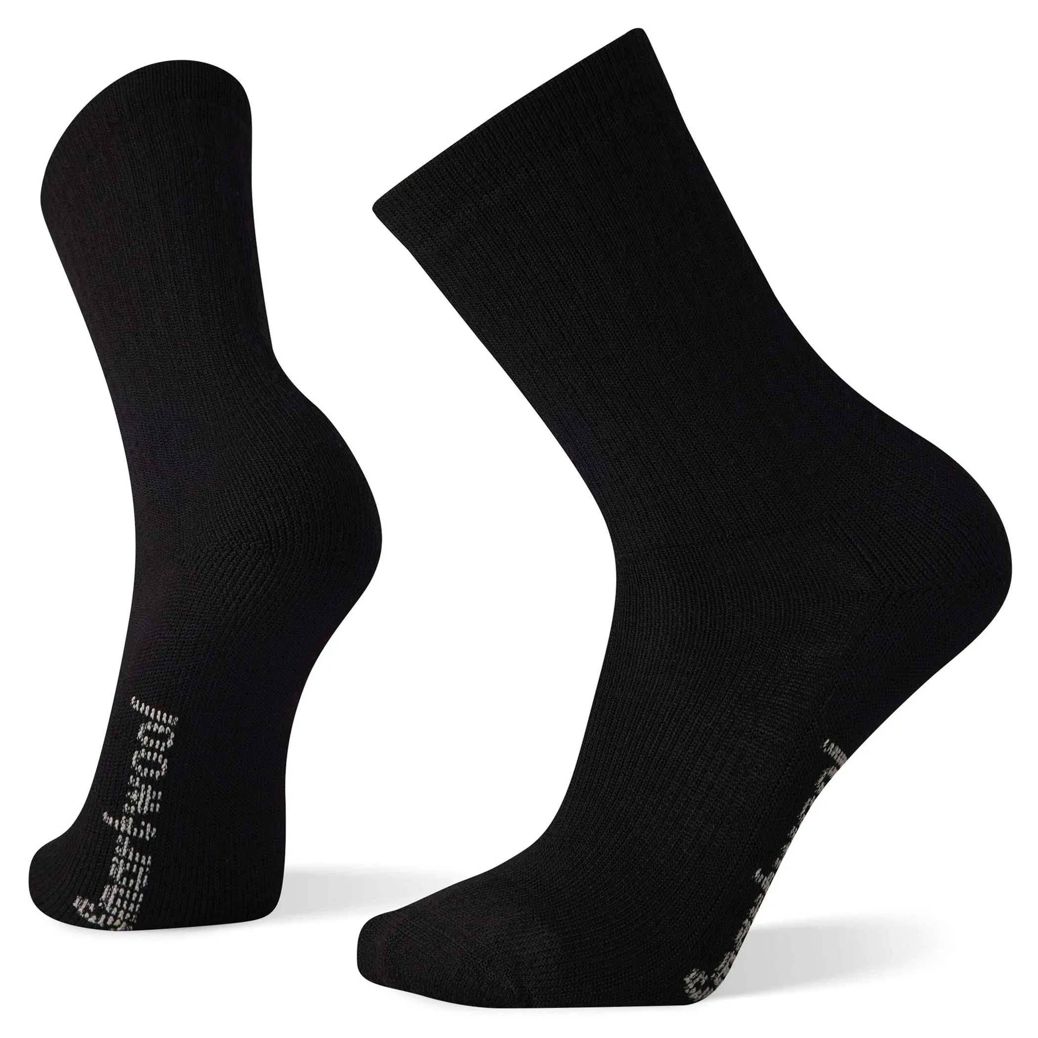 Adult Smartwool Classic Edition Full Cushion Solid Crew Hiking Socks Large Black