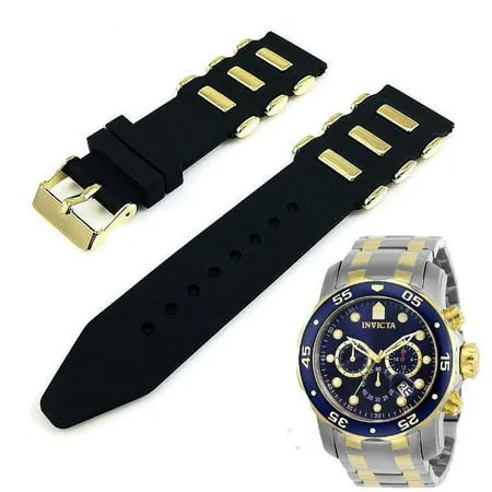 Rubber Bullets Replacement Watch Band Strap For Invicta Pro Diver 48mm 0077 #060