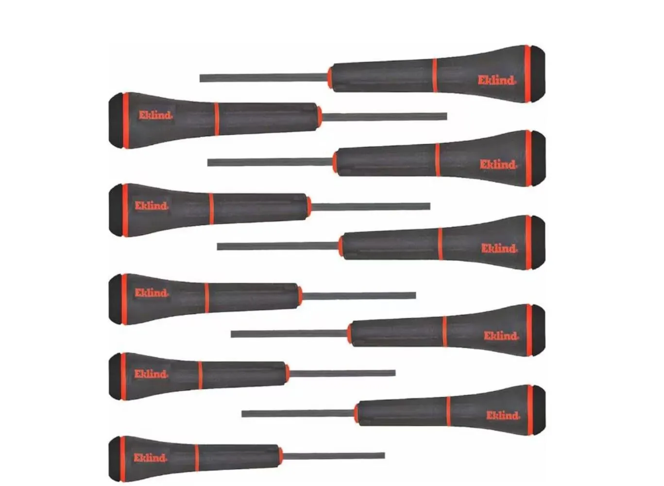 Eklind Tool 8 pc. Precision Screwdriver Set 2.5 in. Alloy Steel