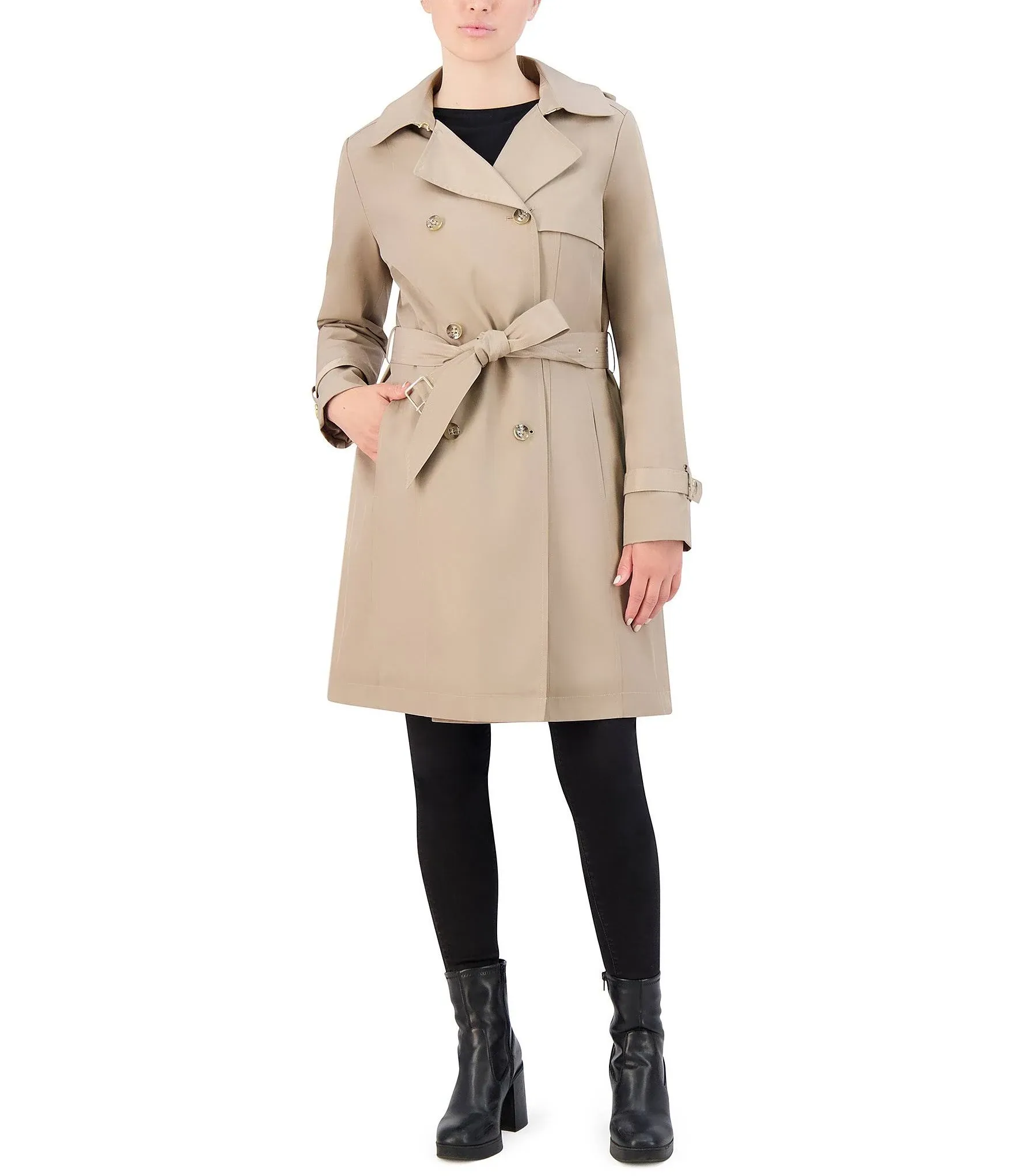 Women Army Green Hooded Trench Coat | Hooded Trench Coat