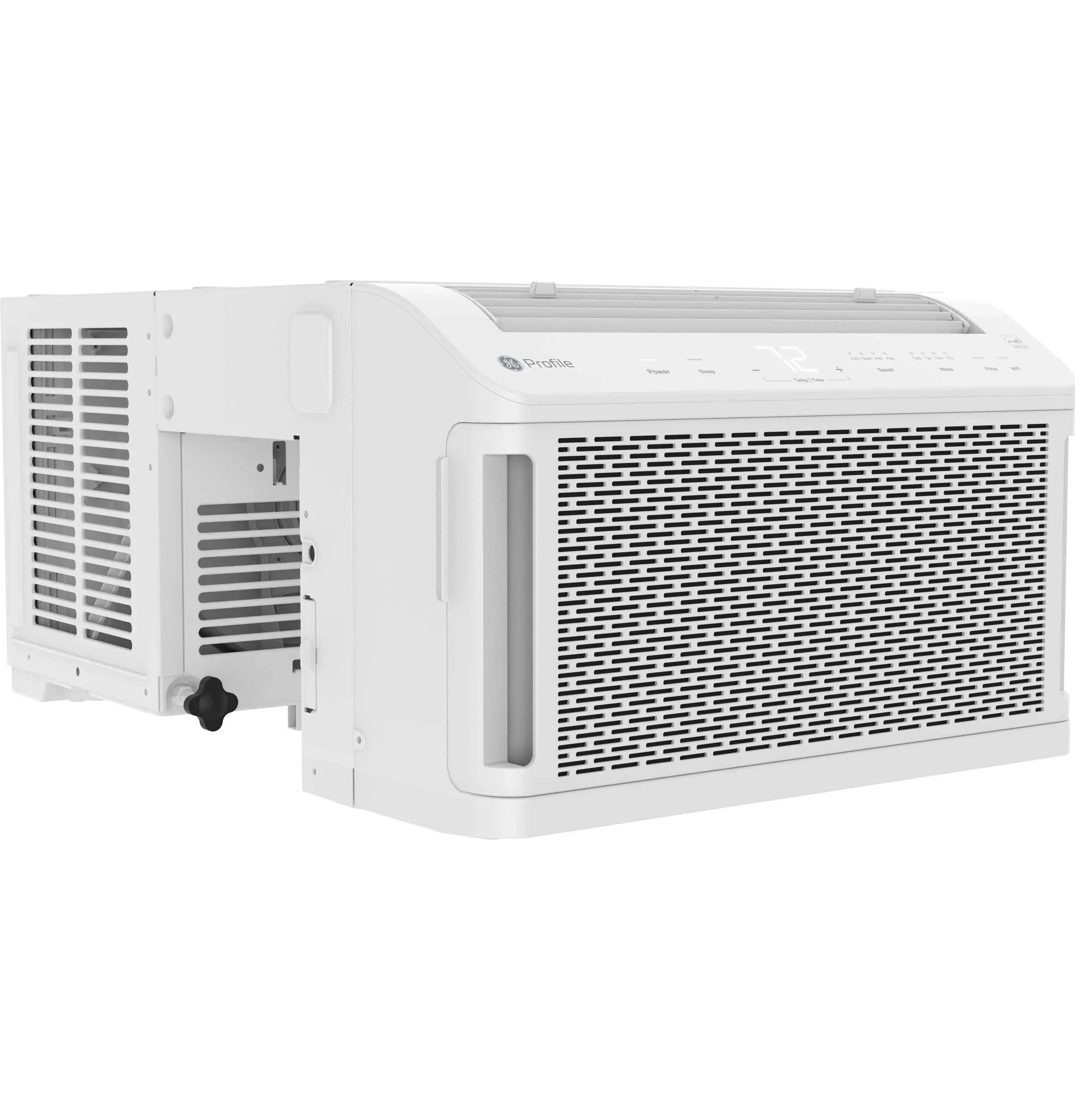 GE Profile ClearView&trade; ENERGY STAR&reg; 12,200 BTU Inverter Smart Ultra Quiet Window Air Conditioner for Large Rooms up to 550 sq. ft.