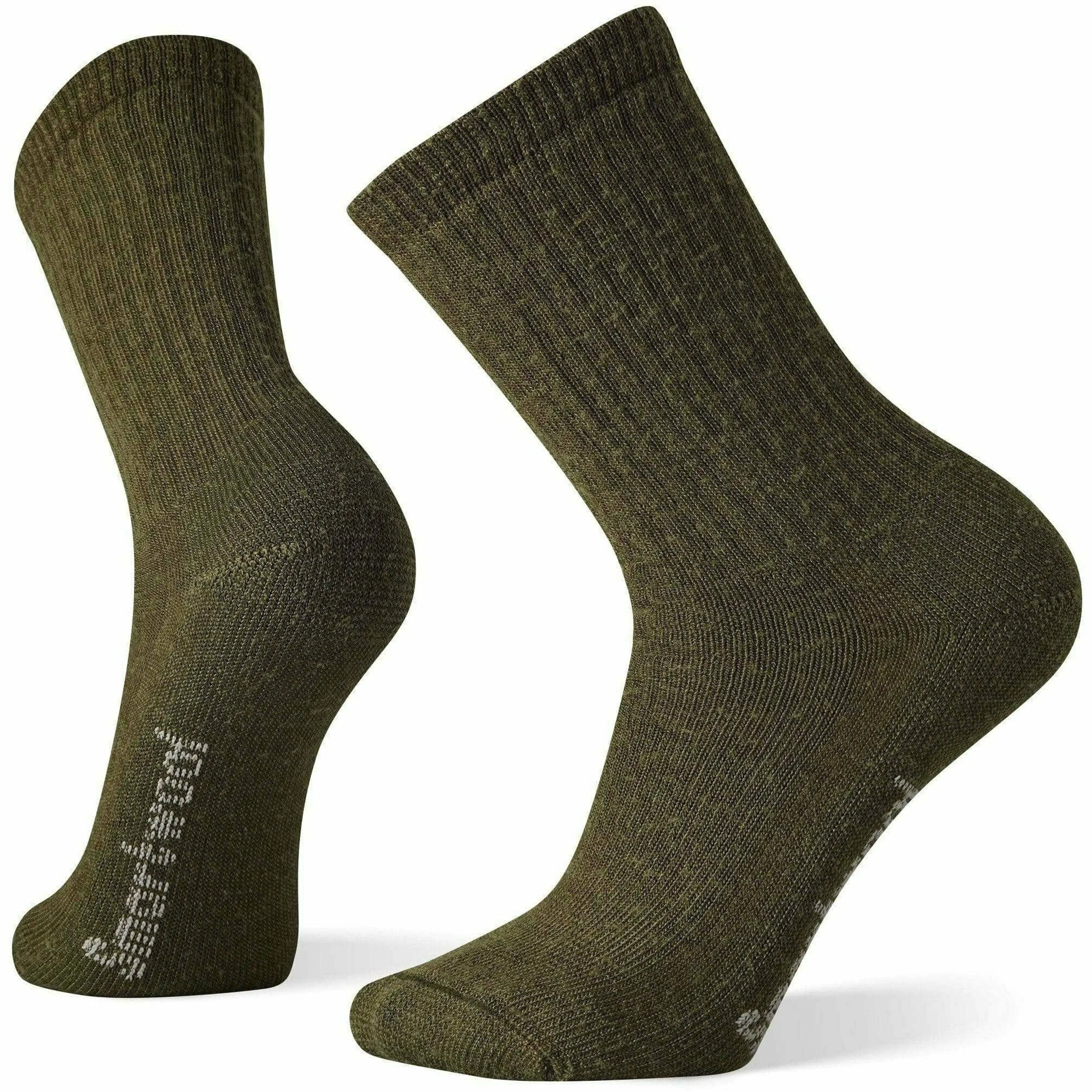 Smartwool Hike Classic Edition Full Cushion Solid Crew Socks - Military Olive