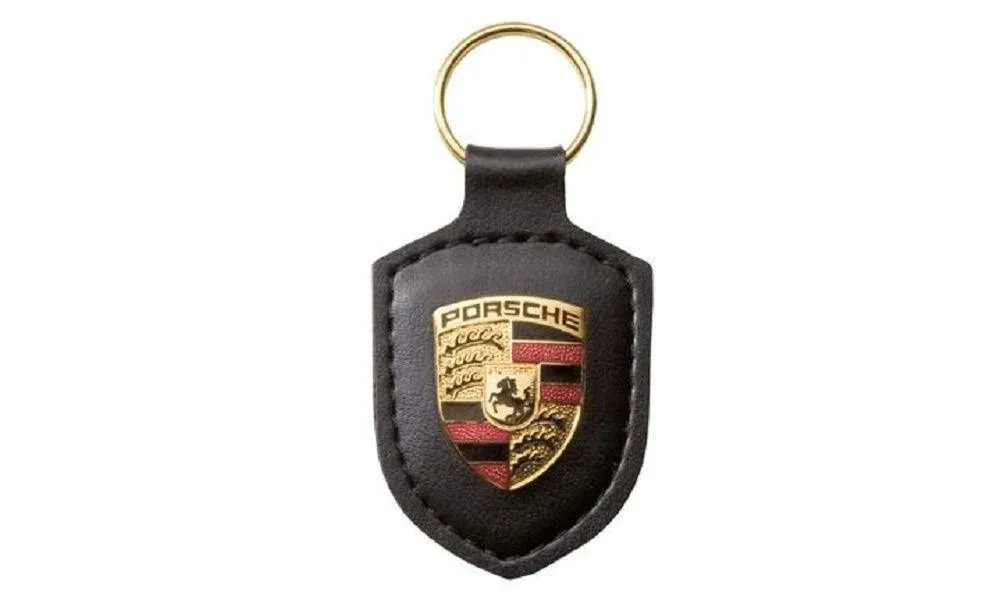 Porsche Crest Key Ring