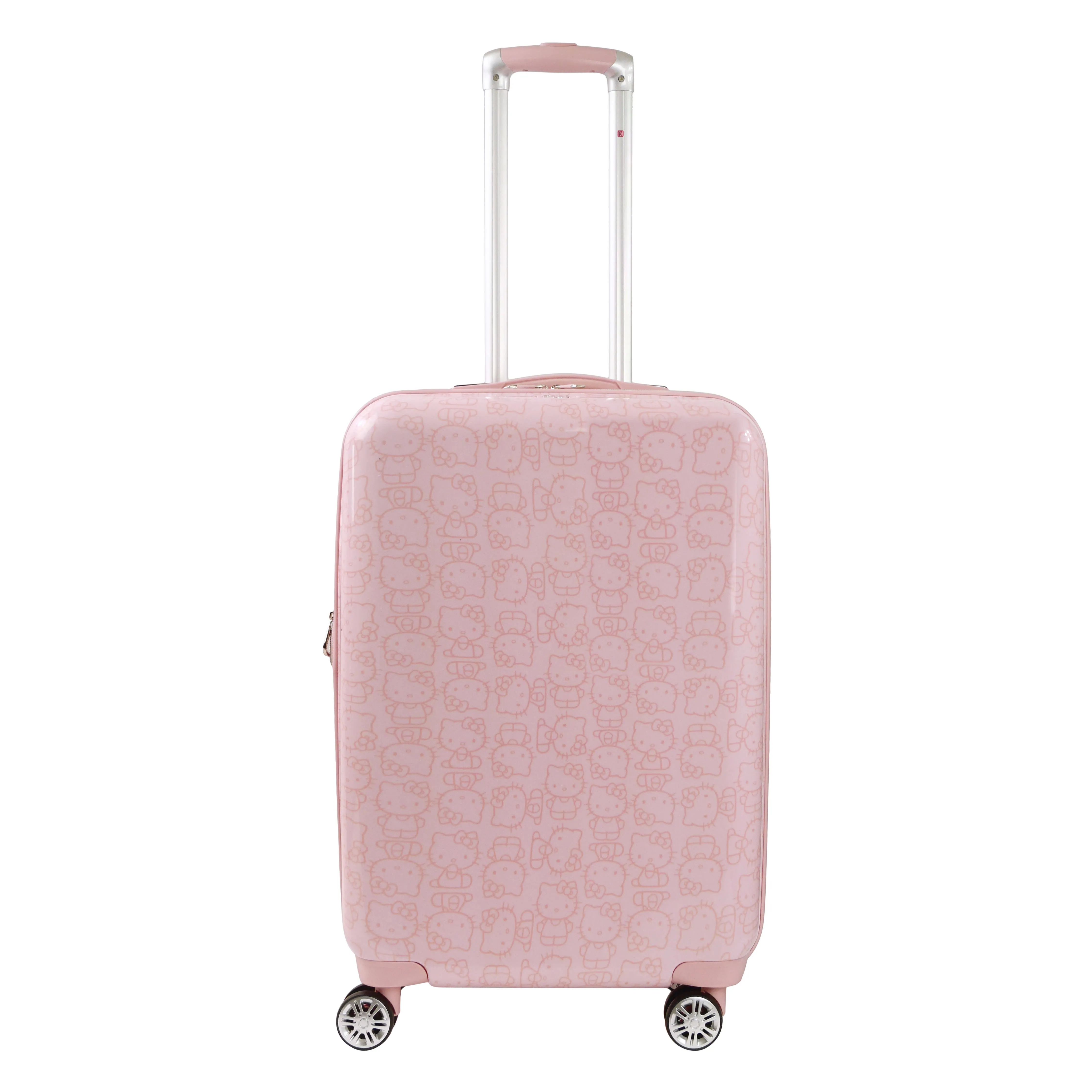 Hello Kitty Pose All Over Print 25&quot; Hard-Sided Luggage