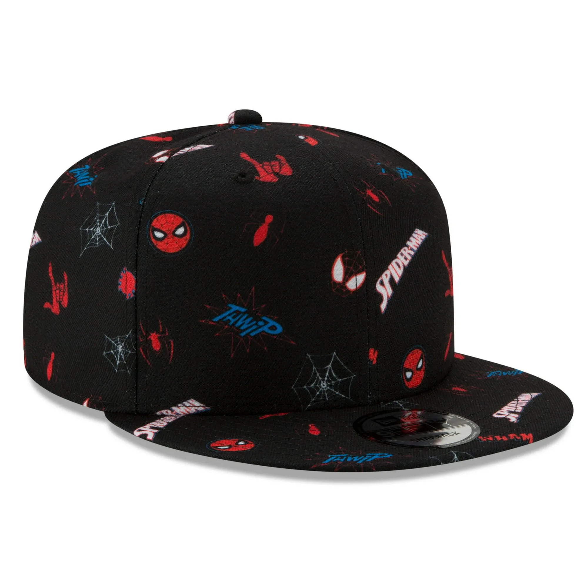 "Men's Black The Amazing Spider-Man 9FIFTY Adjustable Snapback Hat"