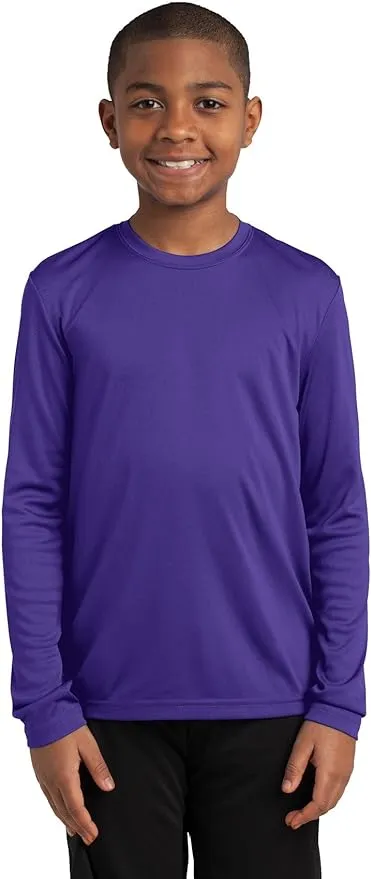 Sport-Tek YST350LS Youth Long Sleeve PosiCharge Competitor Tee