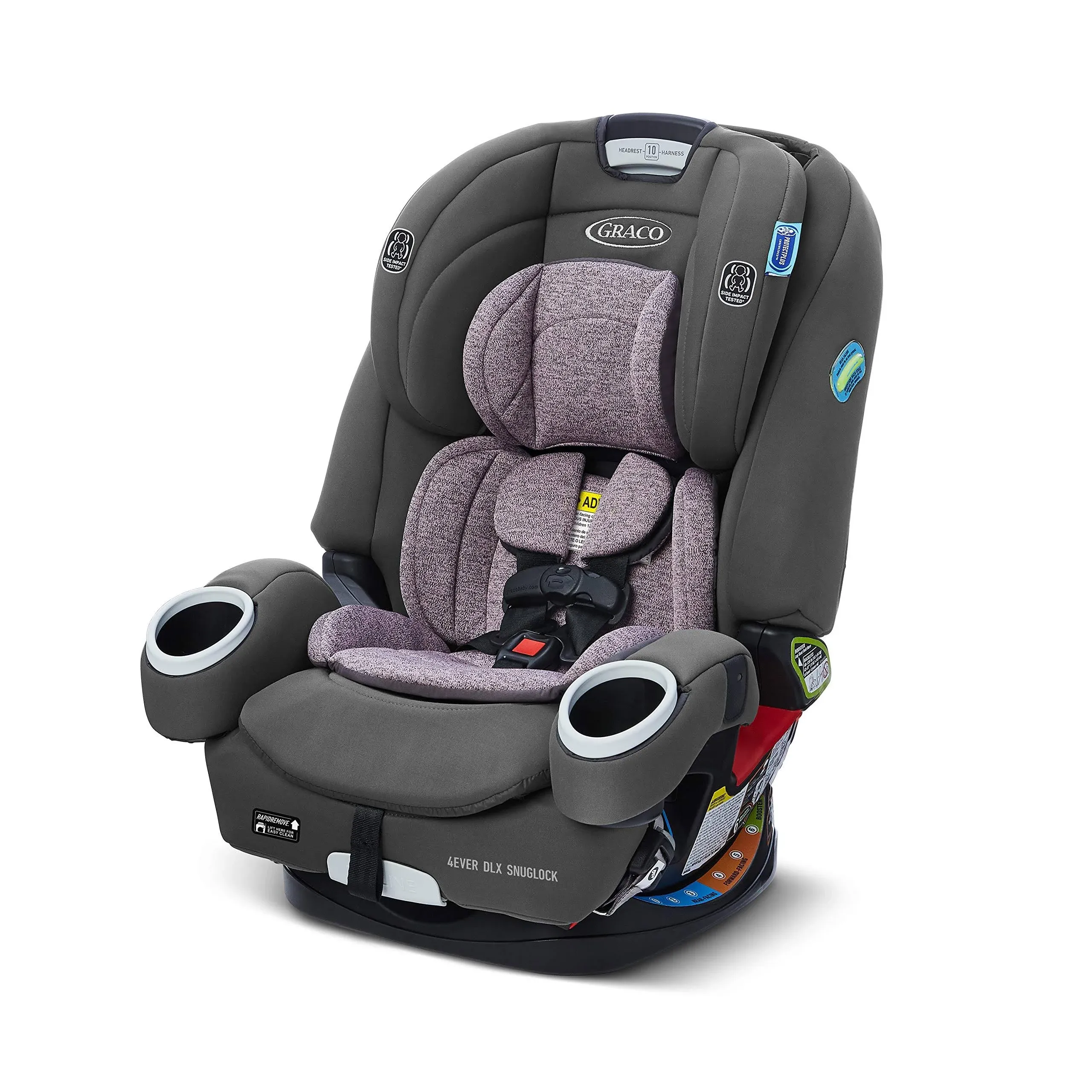 Graco 4ever DLX SnugLock 4-in-1 Car Seat, Leila