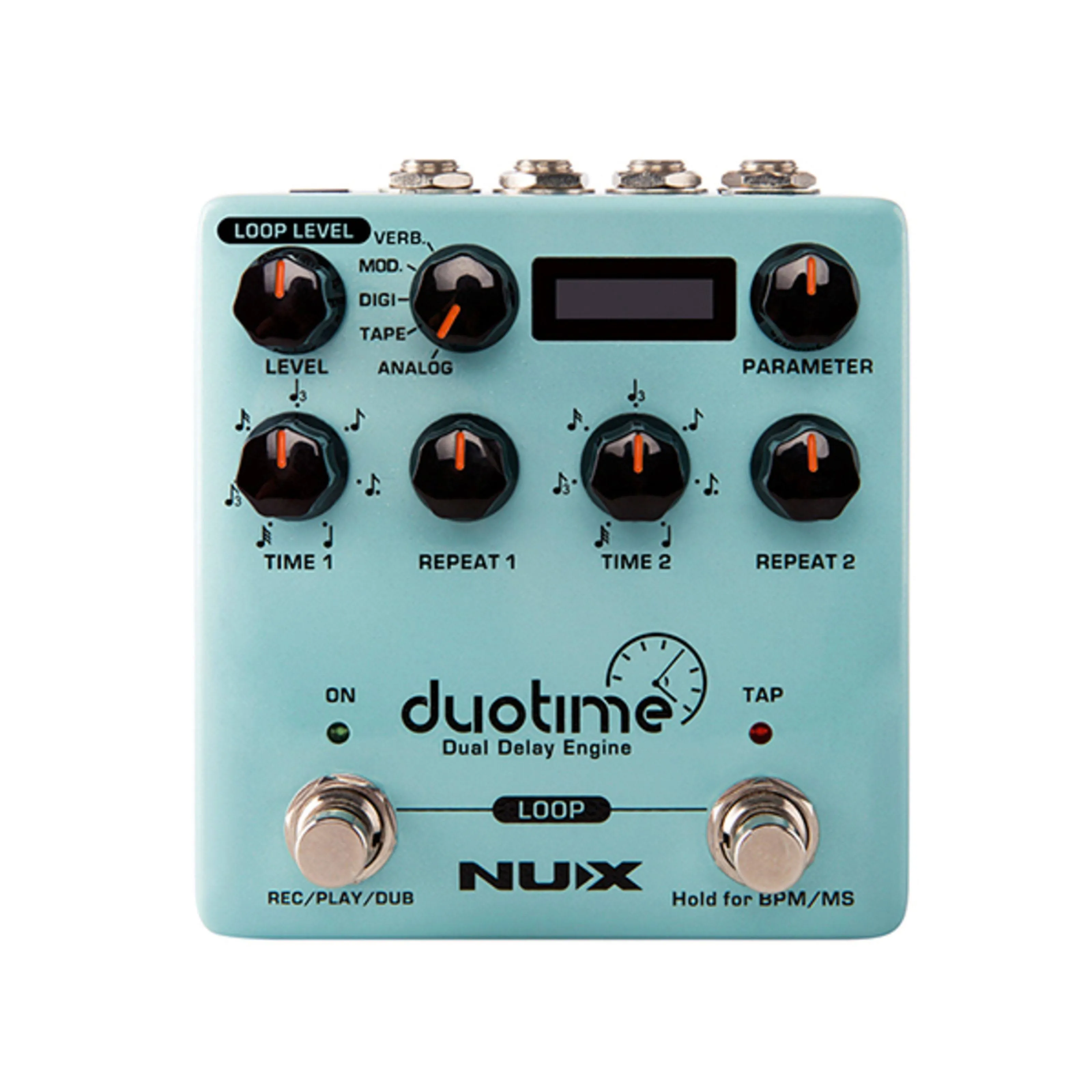 Nux Duotime Dual Delay Engine Pedal