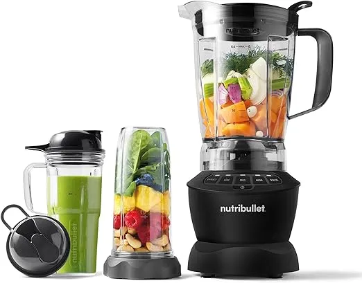 nutribullet Full-Size Blender Combo 1200W –Matte Black