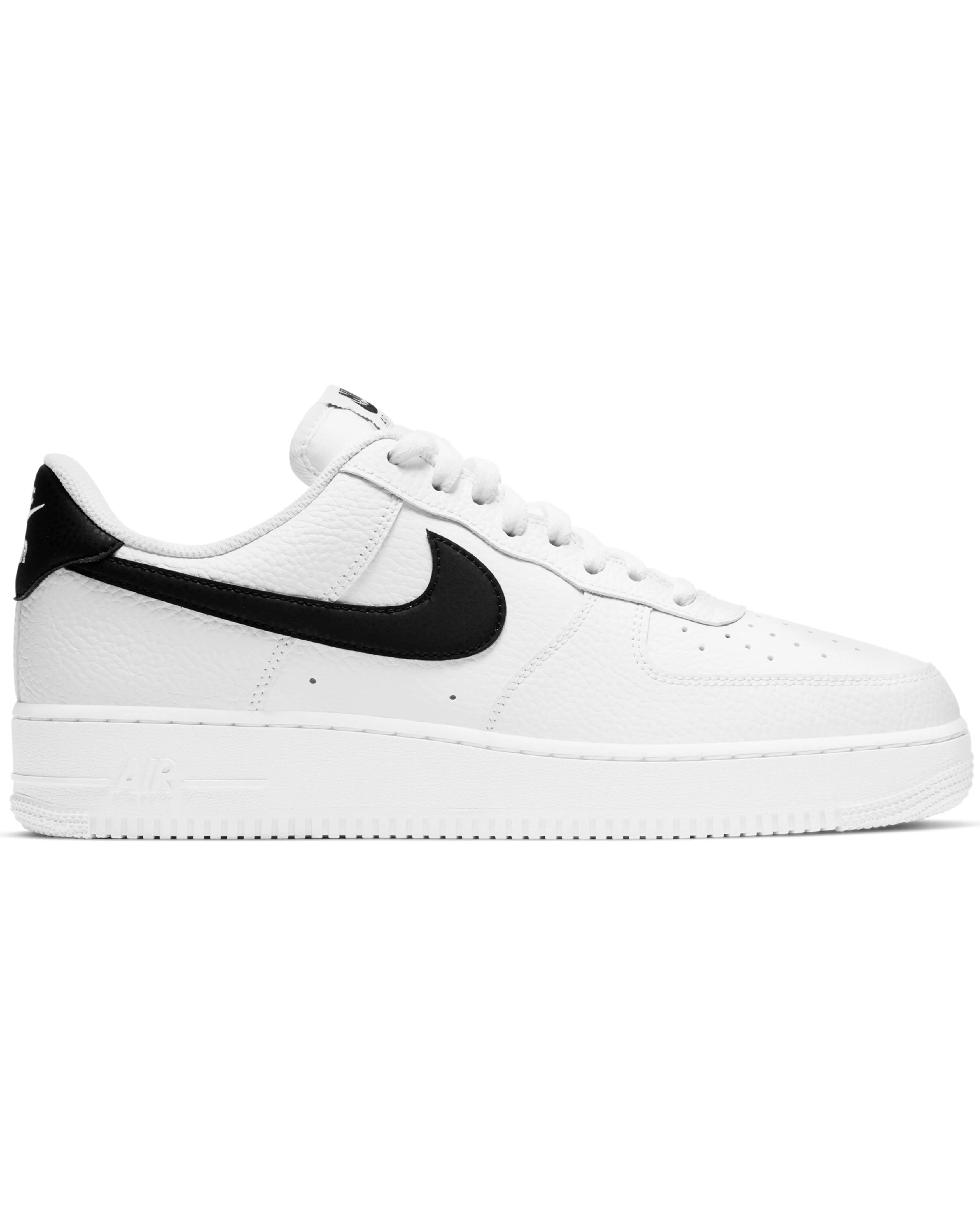 Nike - Tenis Air Force 1 07, Unisex, White-Black, 13 USA