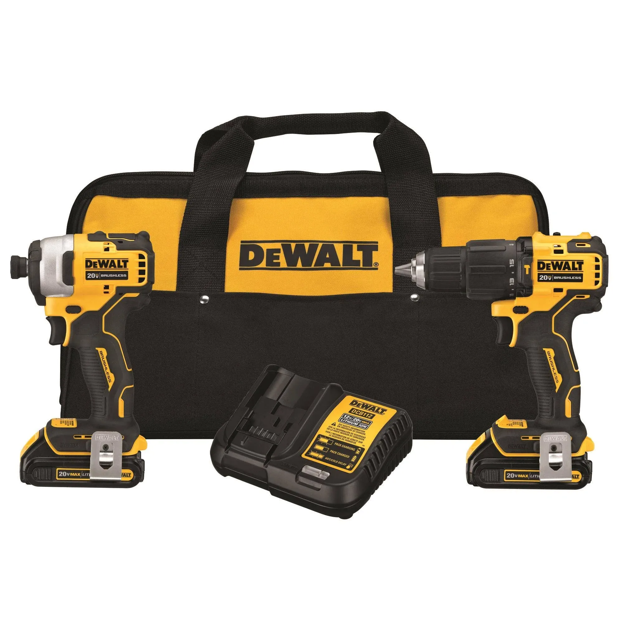 Dewalt Dck277C2/dcb203 Cordless Combination Kit,2 Tools,20V Dc