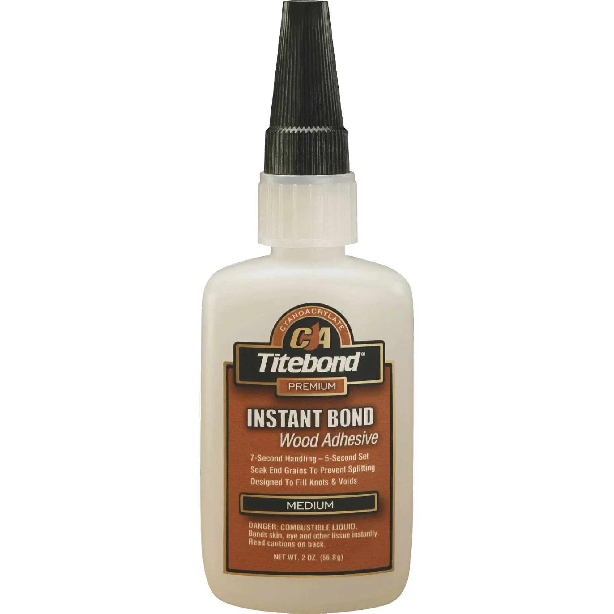 Titebond Instant Bond Wood Adhesive Medium 2 Ounces