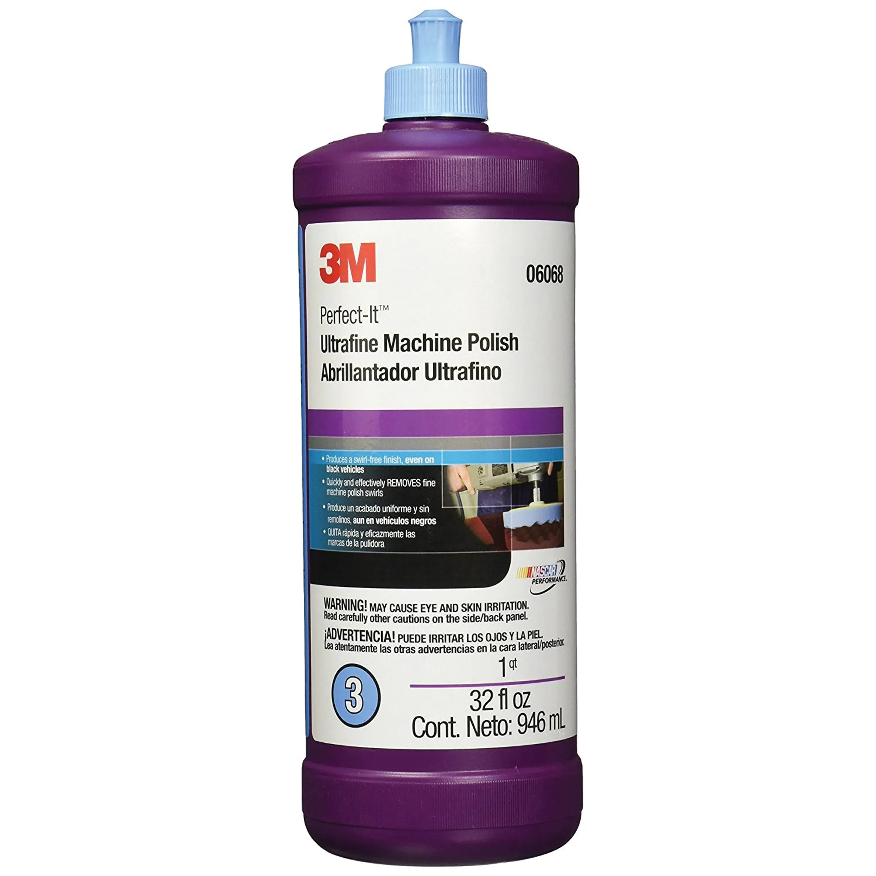 3M 06068 1 Quart Perfect-It Ultrafine Machine Polish