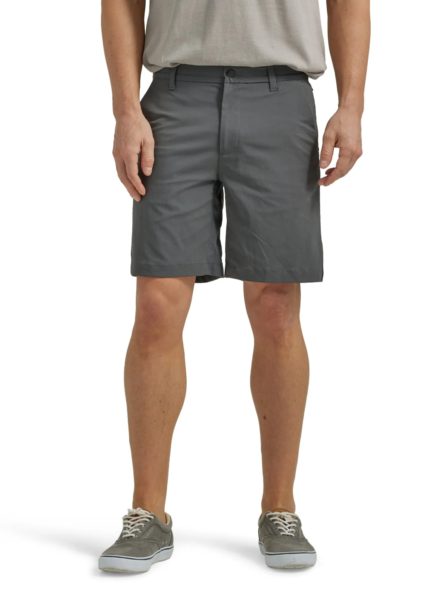 Lee® Men's Extreme Motion Regular Fit Synthetic Flat Front Short